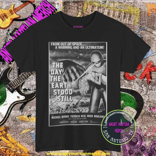 The Day The Earth Stood Still 1951 Sci Fi Retro T-Shirt