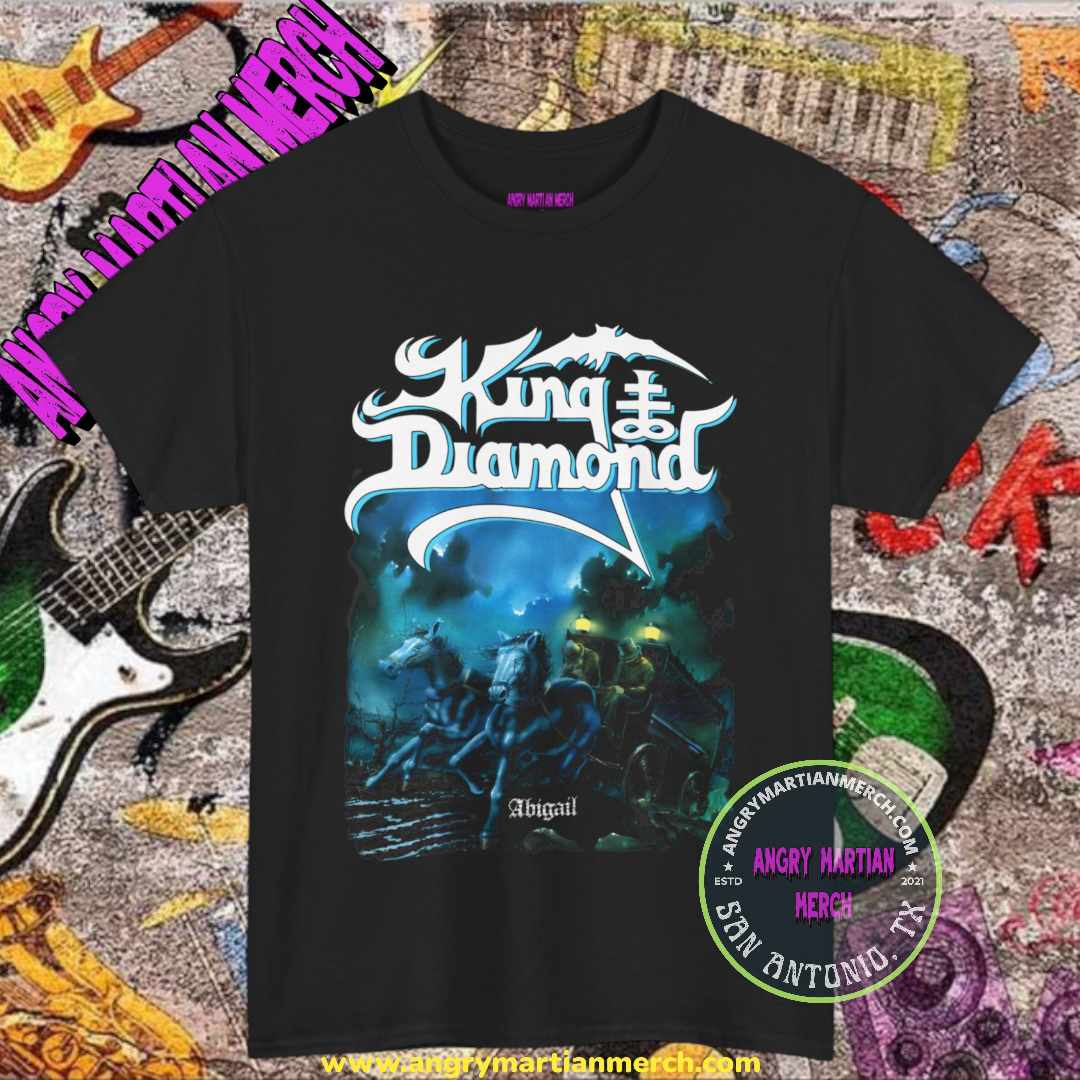 King Diamond Abigail Retro 80's Rock Band T Shirt