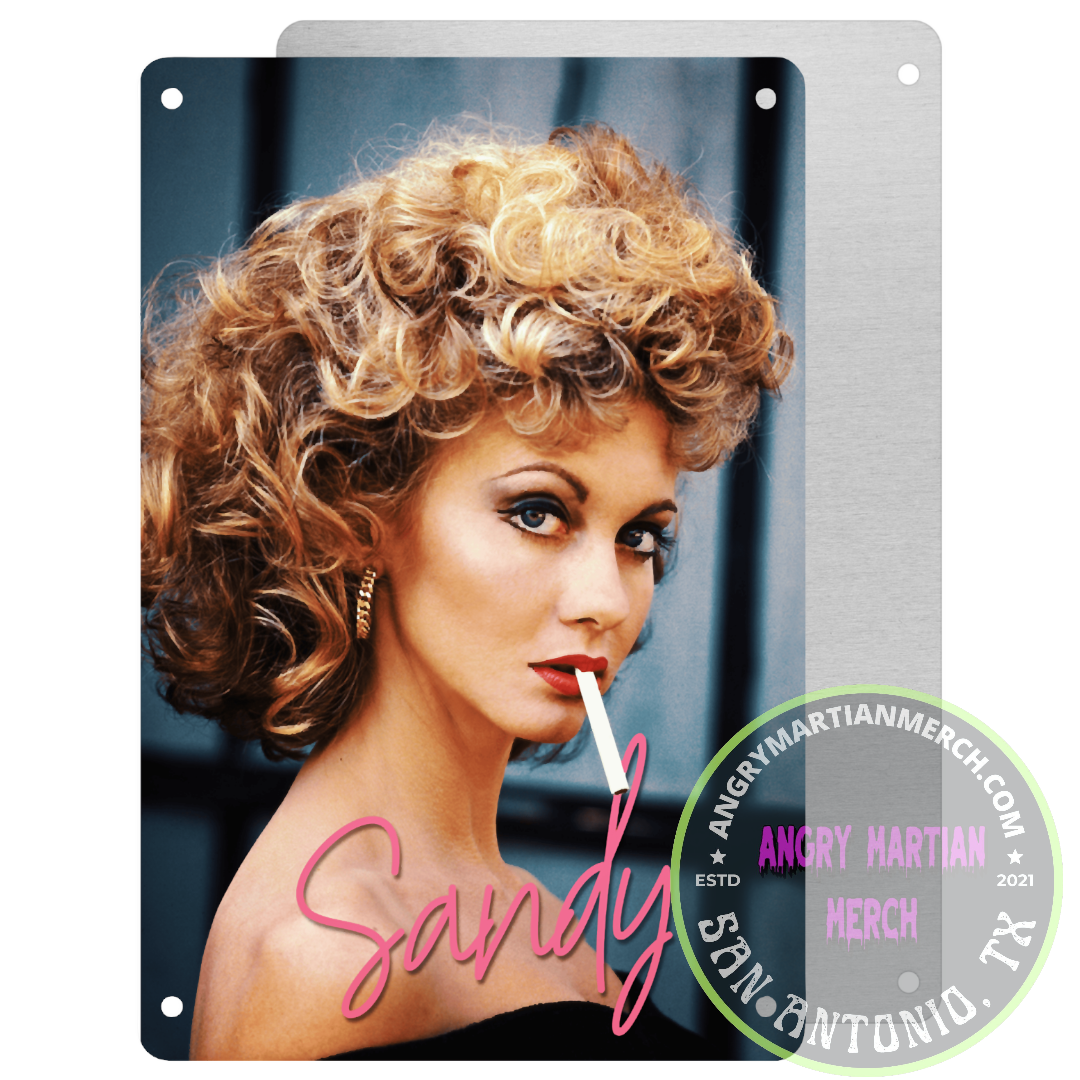 Sandy (Grease) 8x12 Tin Sign