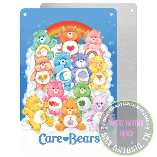 Care Bears 8x12 Collectible Metal Tin Sign