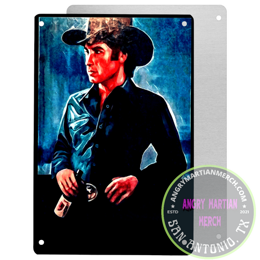Urban Cowboy (Bud) 8x12 Metal Tin Sign