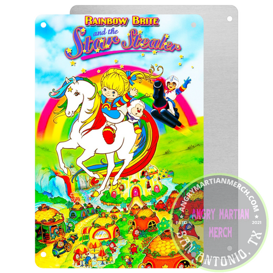 Rainbow Brite Star Stealer 8x12 Tin Sign