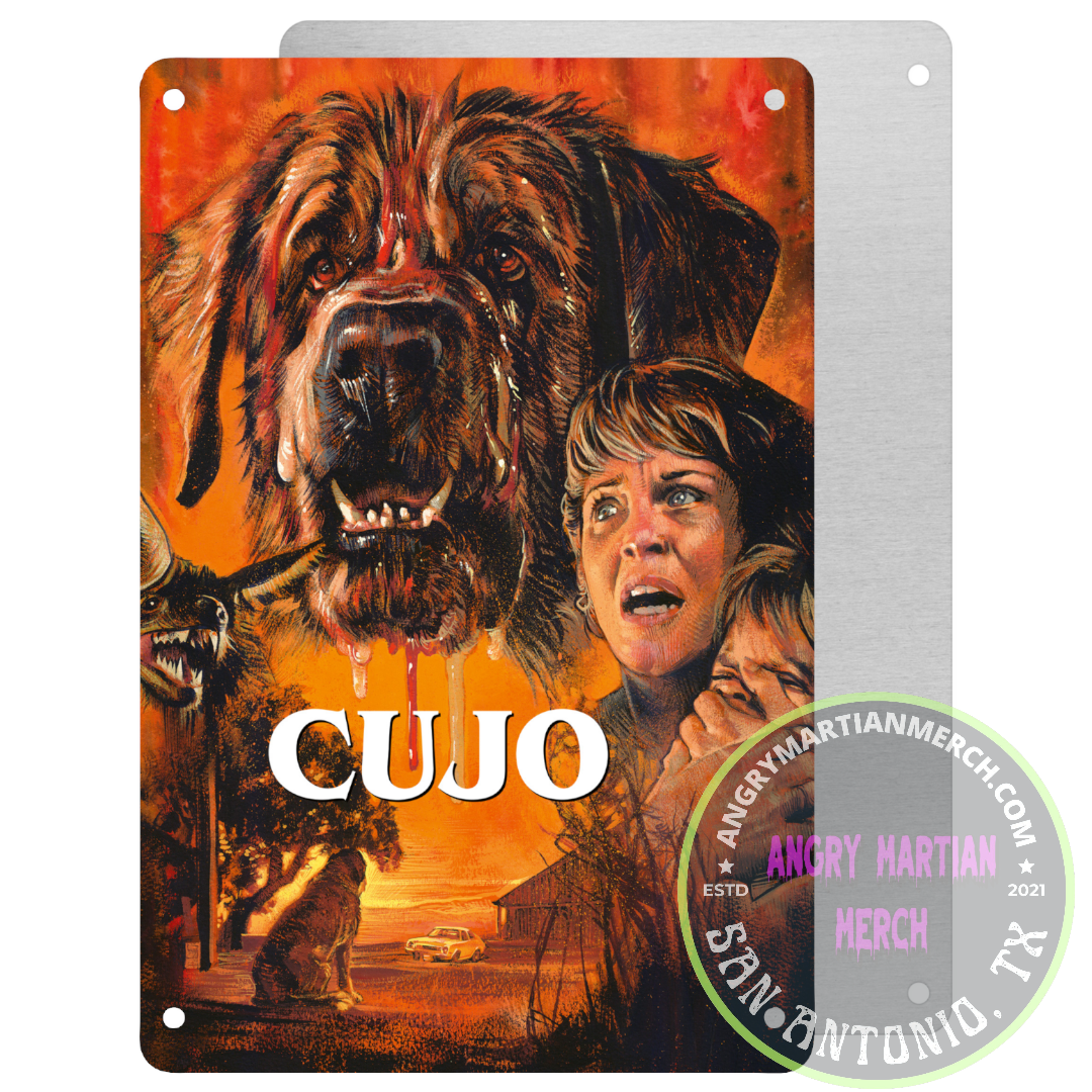 Cujo 1985 (Stephen King) 8x12 Collectible Metal Tin Sign