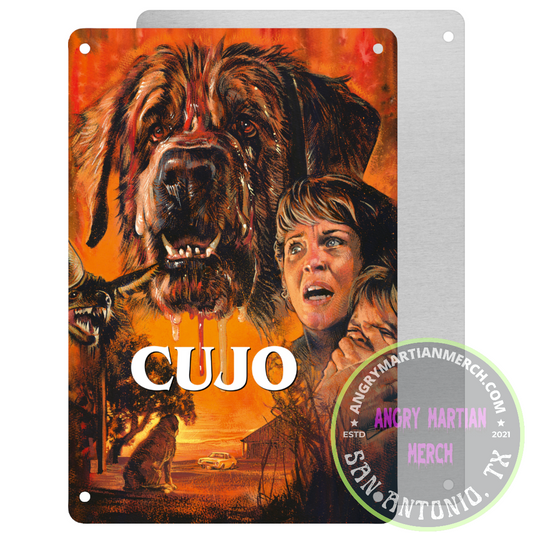 Cujo 1985 (Stephen King) 8x12 Collectible Metal Tin Sign