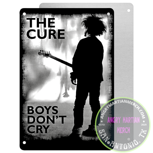 The Cure (Boys Don't Cry) 8x12 Tin Sign