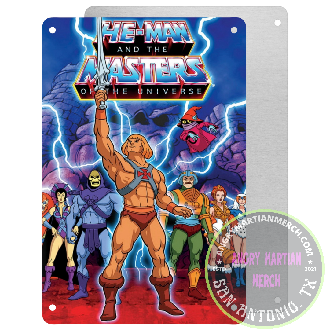 He-Man and The Masters of the Universe 8x12 Collectible Metal Tin Sign