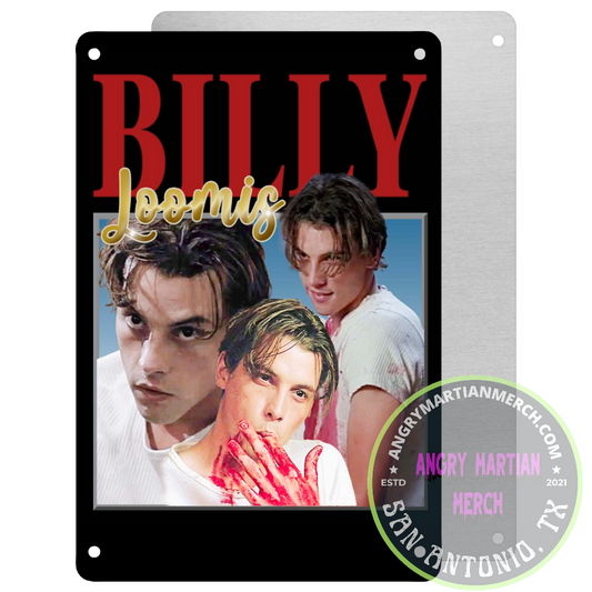 Billy Loomis (Scream) 8x12 Collectible Metal Tin Sign