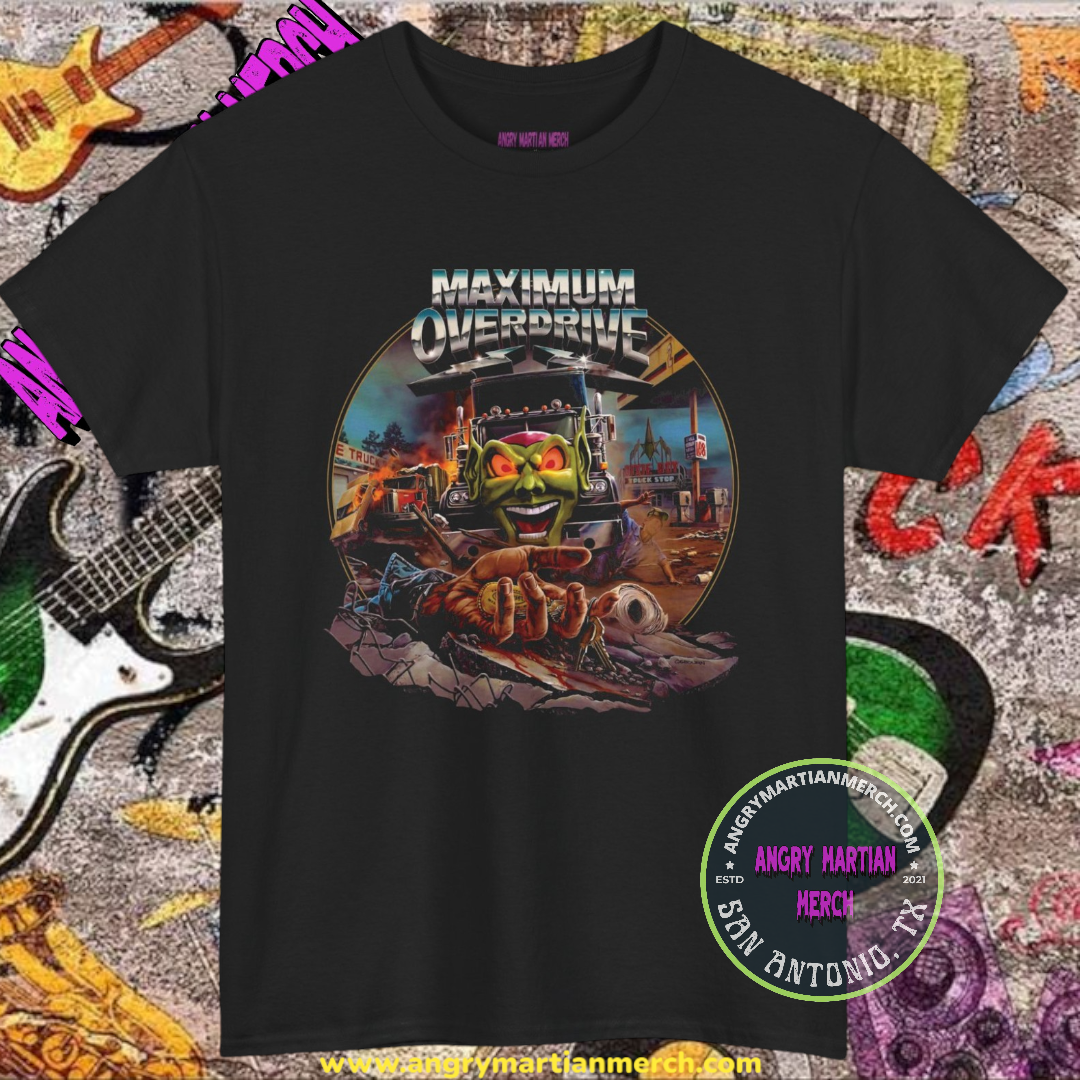 Maximum Overdrive 80's Retro Horror Movie T-Shirt