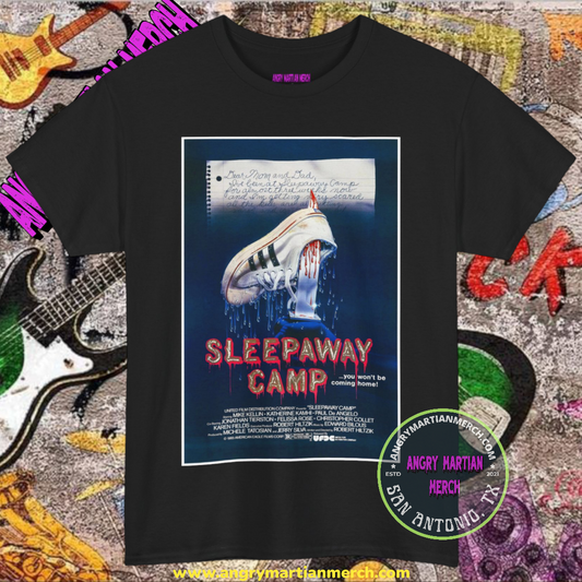 Sleepaway Camp Movie Poster Retro 80's Horror T-Shirt