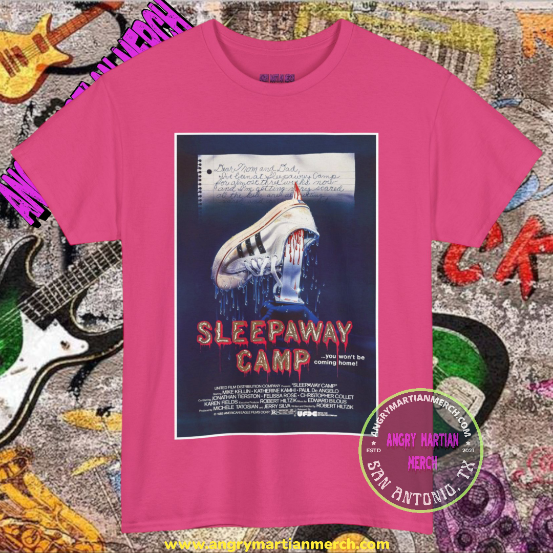 Sleepaway Camp Movie Poster Retro 80's Horror T-Shirt