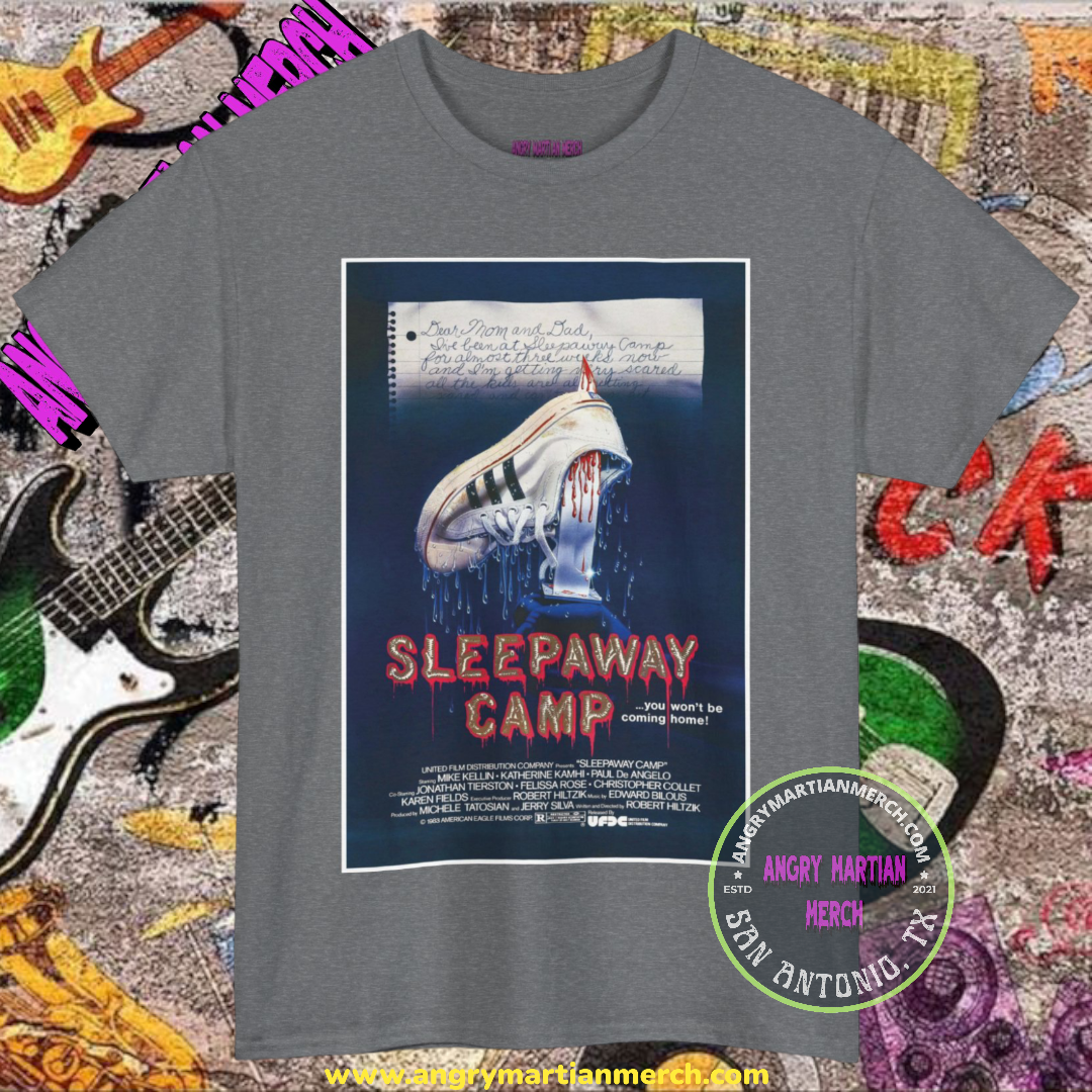 Sleepaway Camp Movie Poster Retro 80's Horror T-Shirt