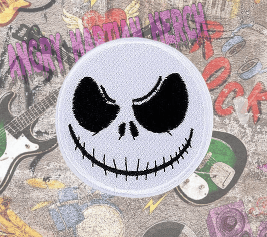 Jack Skellington Face Patch